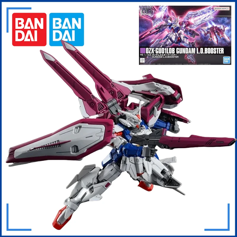 

Original Genuine HG PB 1/144 OZX-GU01ALOB Booster Bandai Anime Model Toys Action Figure Gifts Collectible Ornaments Boys Kids