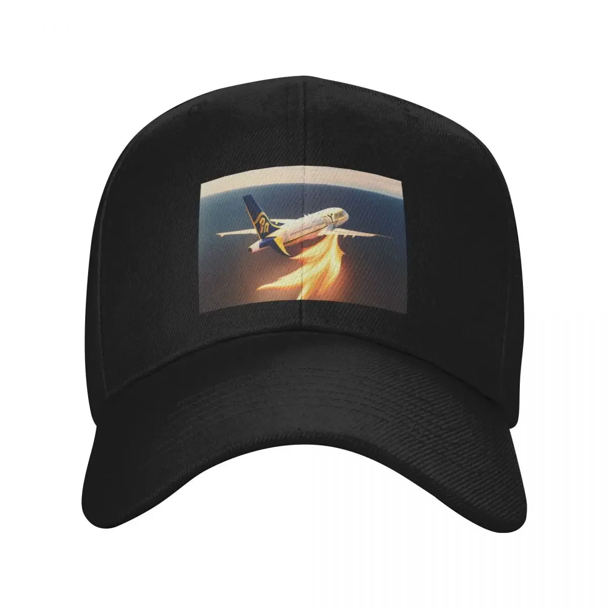 

AI RyanAir in Flames Baseball Cap fun hats New Hat luxury caps Caps Women Men's