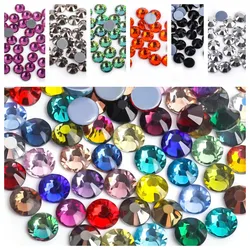 High Quality стразы Hot Fix Rhinestones Flatback Best Glass Crystal Hotfix Rhinestone Glitter Iron on Rhinestones Garment