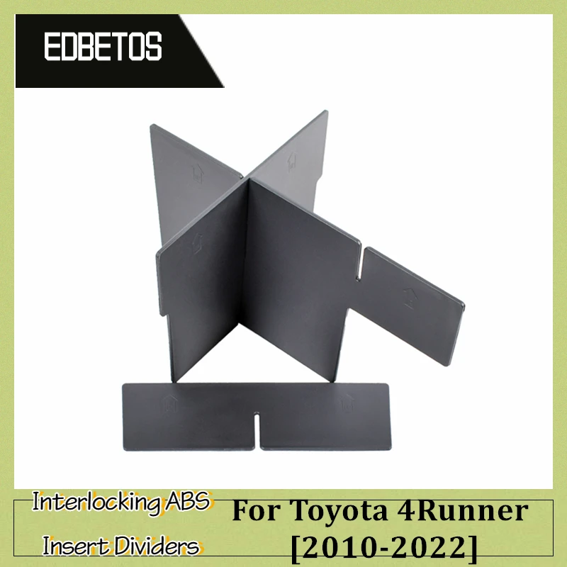 

4Runner Console Armrest Storage Organizer Dividers For Toyota 4Runner 2010-2023 Armrest Storage Glove Box Compartment Dividers