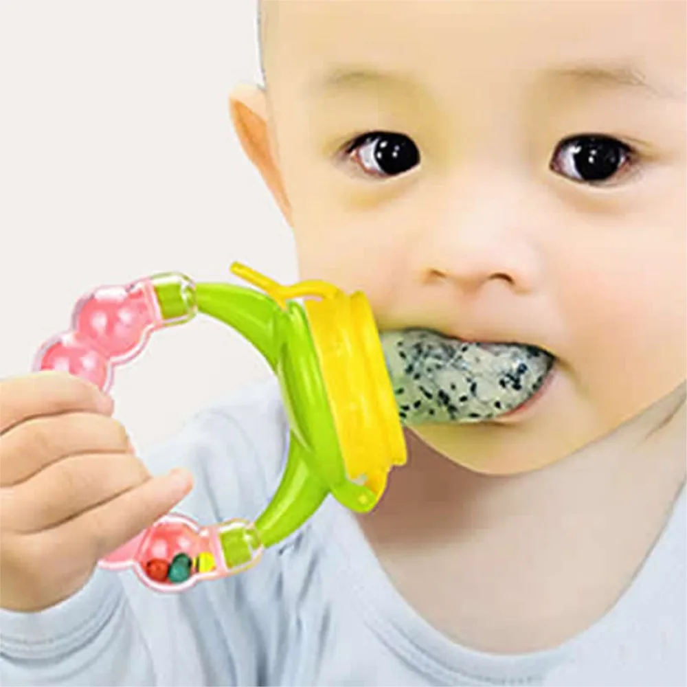 1Pcs Fresh Food Nibbler Baby Pacifiers Feeder Kids Fruit Feeder Nipples soother Feeding Safe Baby Supplies Nipple Teat Pacifier