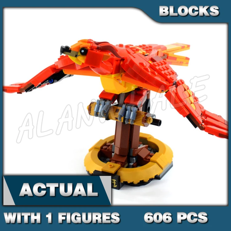 723개 마법사의 세계 히포그리프 비행 동물 호박 마당 11009 블록 장난감 모델과 호환 가능