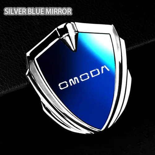 Imagen 1 del producto Para Chery Omoda 5 E5 Ev 5 Logo cubierta de llave funda de llave Kit de carrocería piezas 2025 accesorios carrocería de coche escudo de Metal emblema 3D pegatina insignia