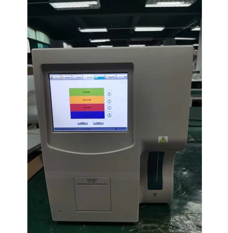 3 Part Veterinary Hematology Analyzer Fully Automatic Animal Blood Analyzer Veterinary Blood Analyzer