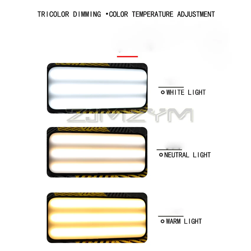 Concave Repair Leveling Lamp Hail Pit Seamless Repair Detection Lamp Sheet Metal Shaping Special LED Lamp Battery 18V