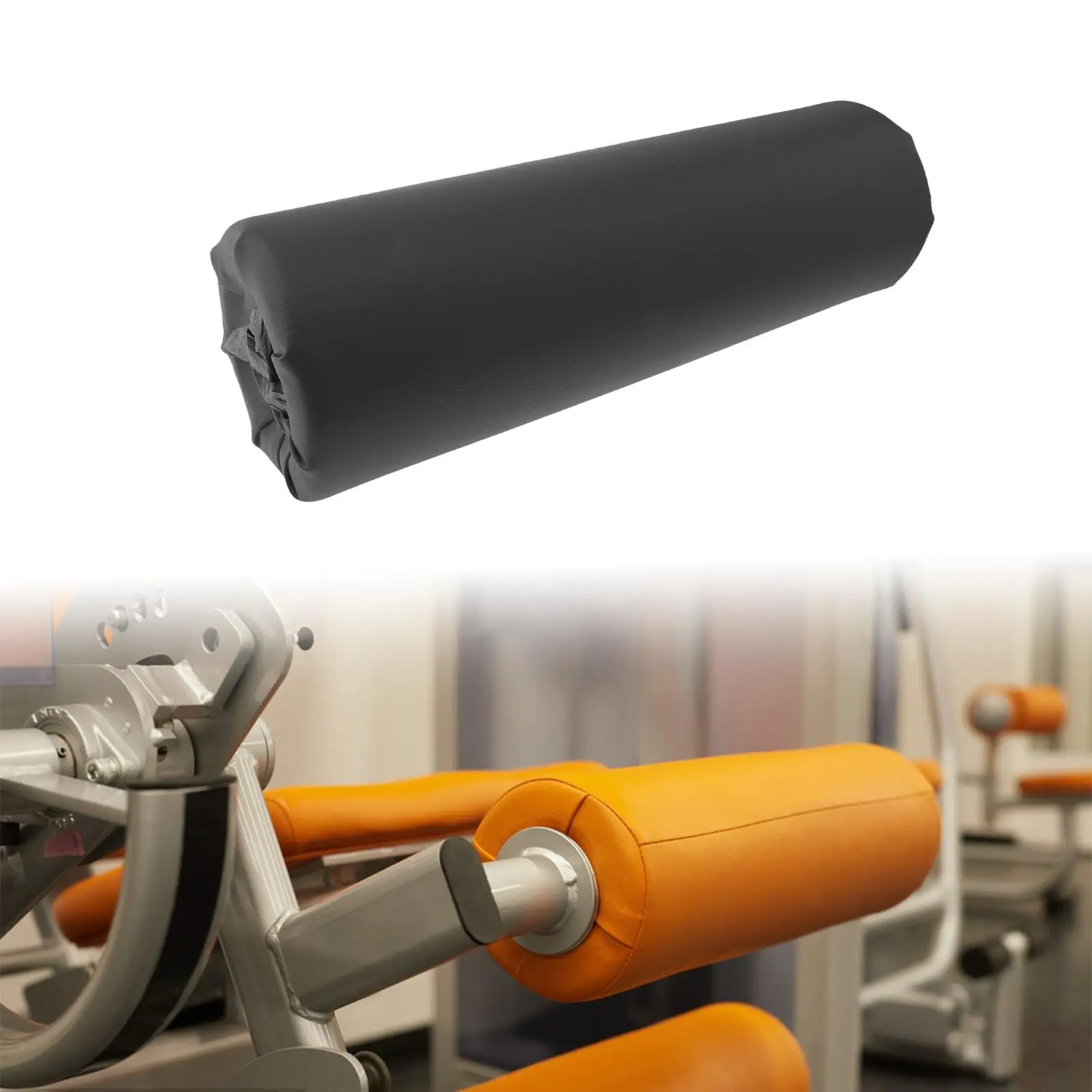High Density Sponge Sleeve Round Foam Roller Home Gym Support Pad for Weightlifting Benches Equipment