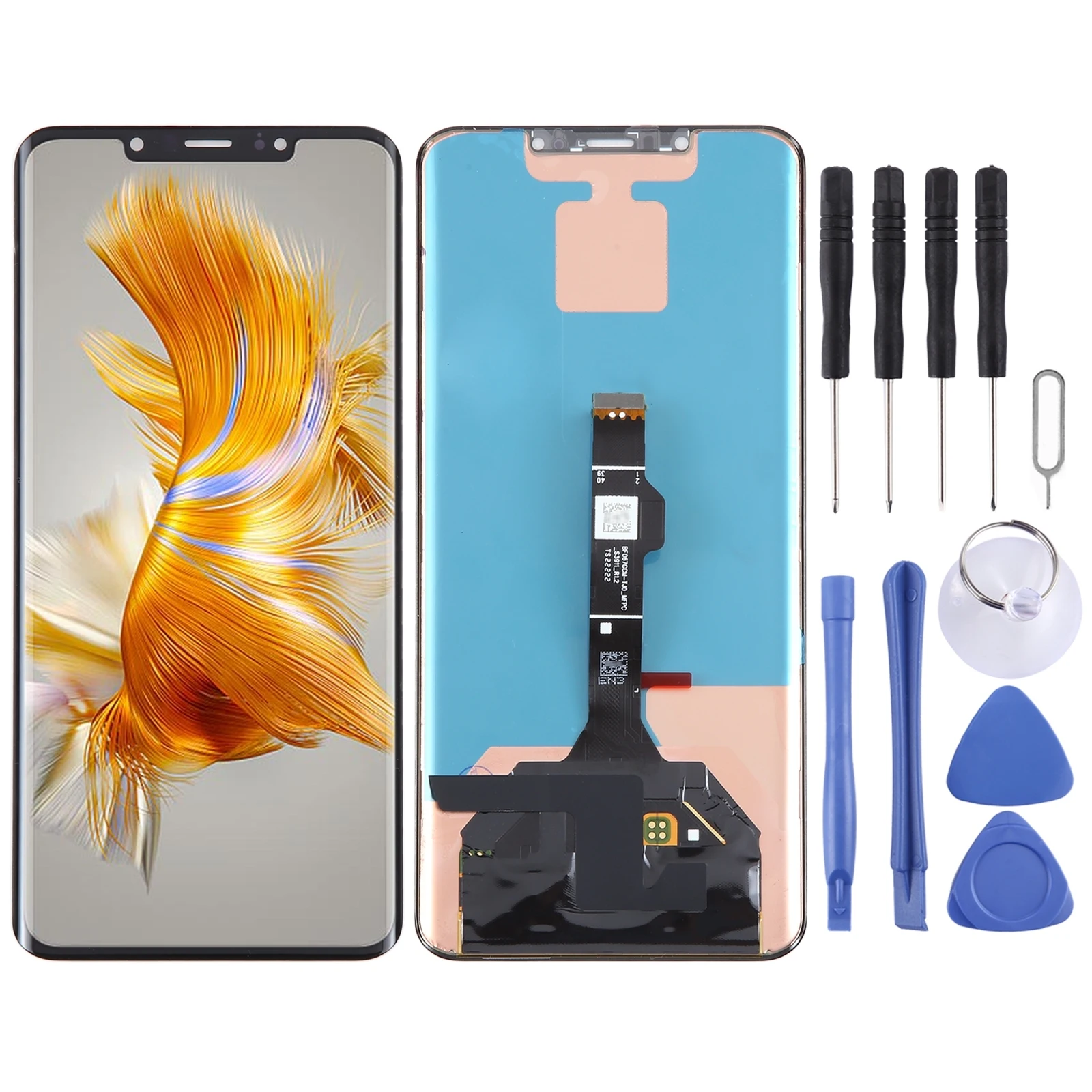 AMOLED LCD Screen For Huawei Mate 50 Pro With Digitizer Full Assembly