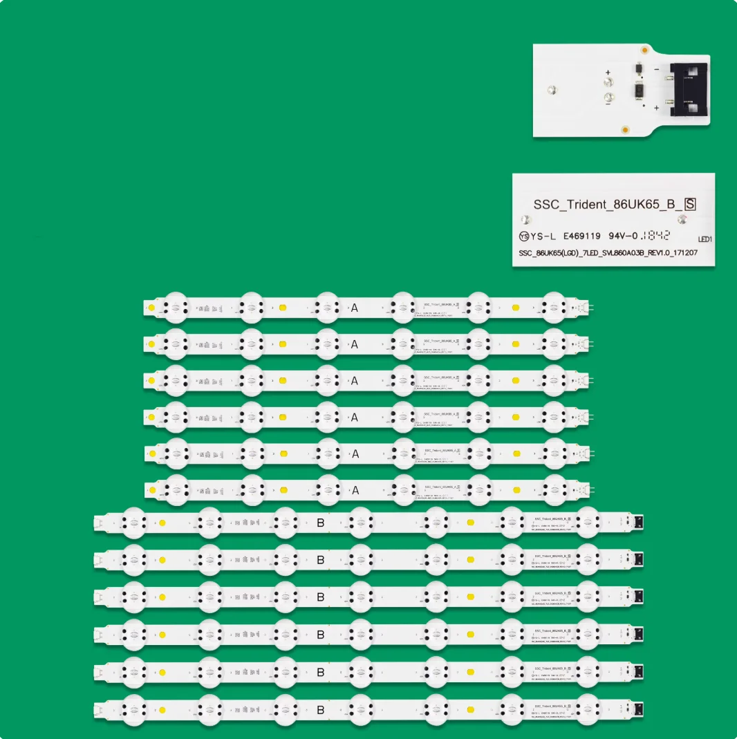 ledストリップ-trident_86uk65-86um8070aub、86um8070pua、86un8570aud、86uk6570pub、86un85006la、86ul3e-tj、svl860a03b、svl860a03a用