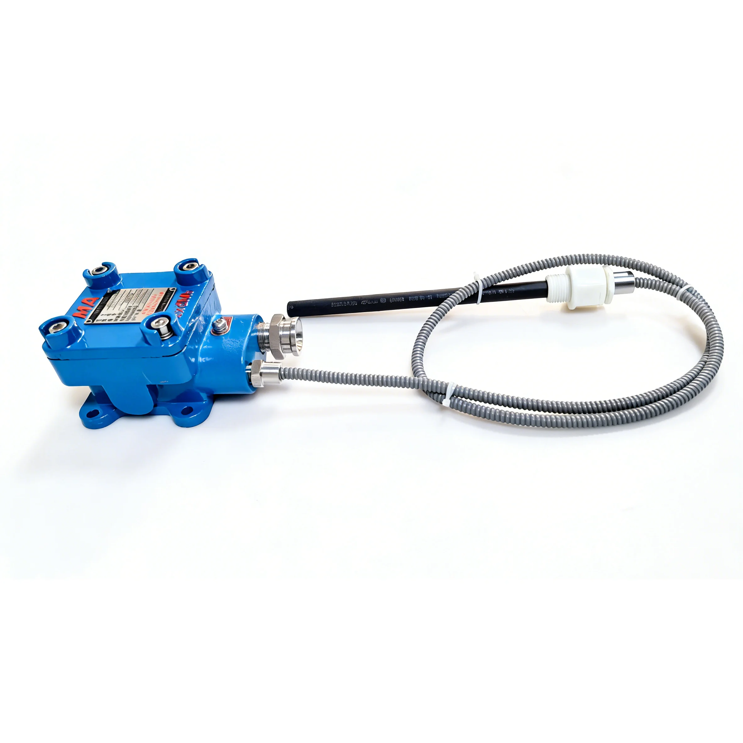 High-precision PT100 platinum thermal resistance temperature sensor for coal mines, 3-wire system