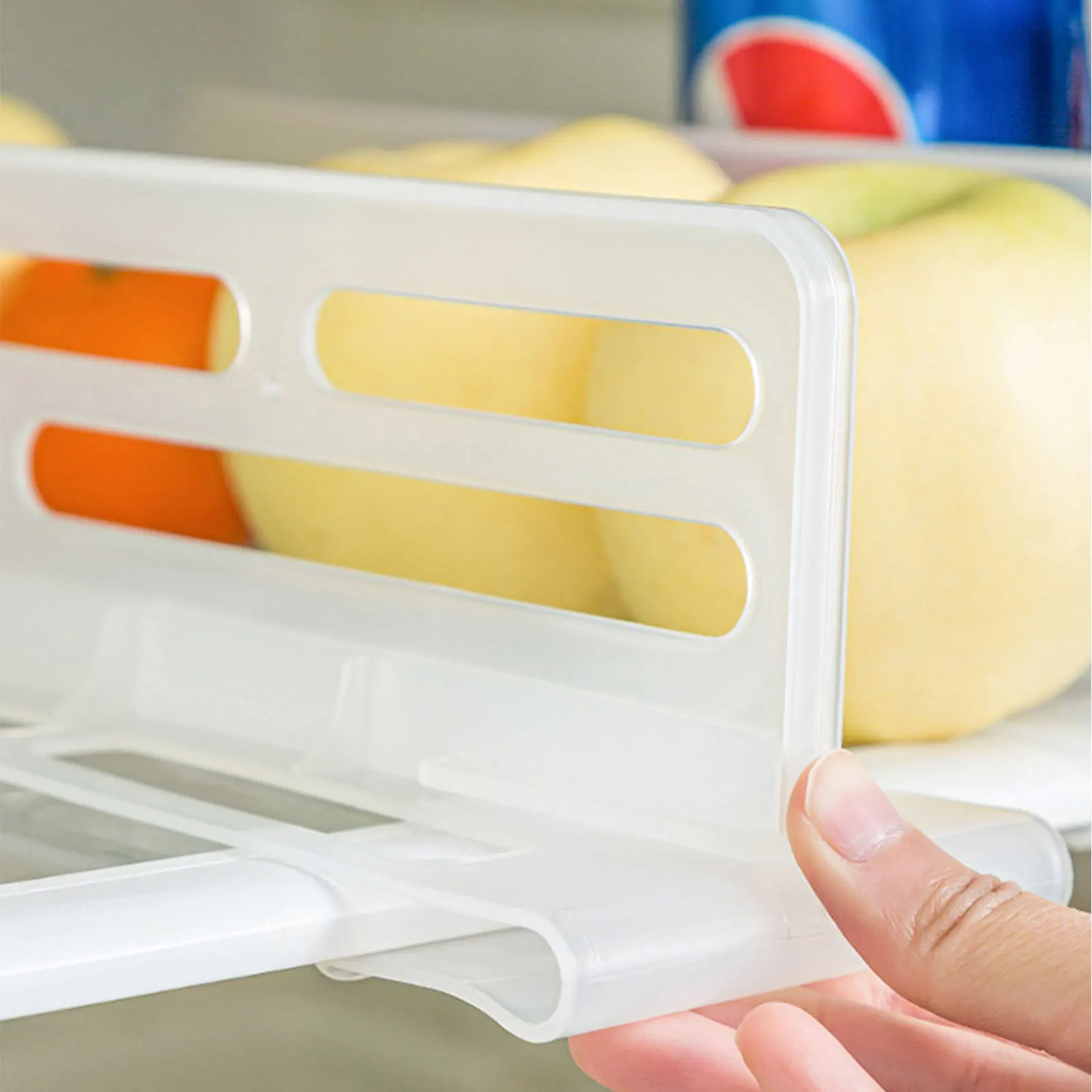 Ganizzatore per frigorifero Partizione durevole Clip divisoria per frigorifero Materiale PP Separatore compatto facile da installare