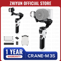 ZHIYUN Official Crane M3S Camera Gimbal Stabilizer Handheld Quick Release for Mirrorless Cameras Phone for Sony ZVE10 Canon