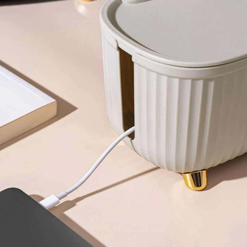 Cable Management Cord Organizer Insulated Cable Storage Box For TV Computer Laptop Power Strips Fashionable Box