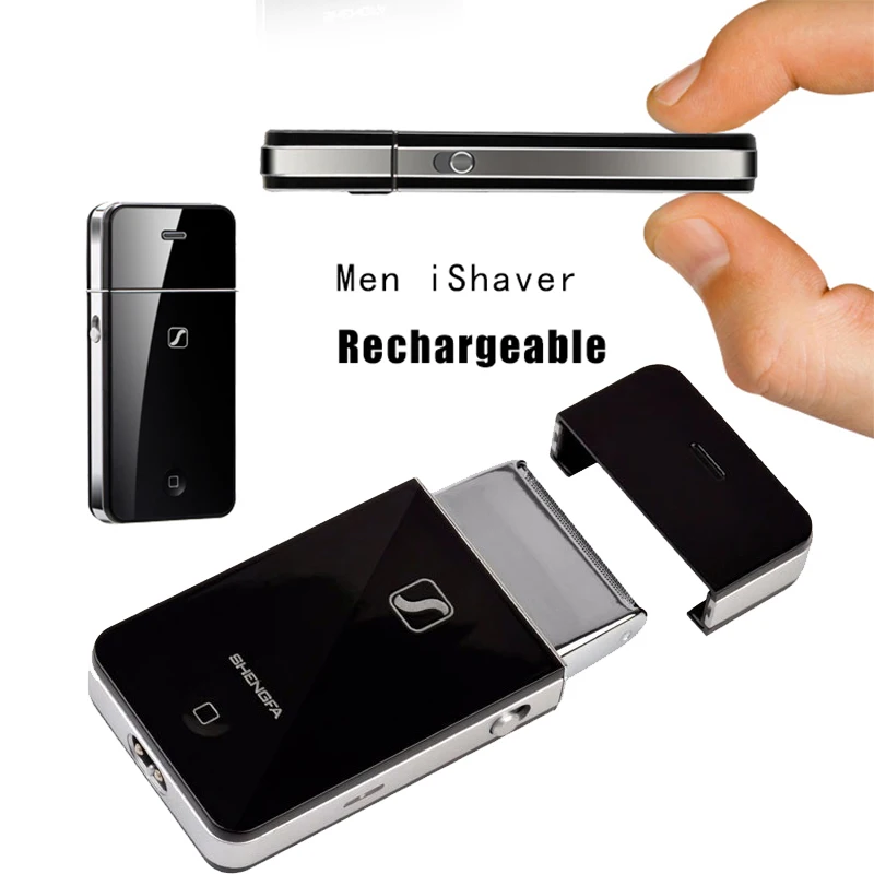 الإبداعية 2 في 1 ماكينة حلاقة صغيرة للرجال المحمولة الكهربائية المتقلب الحلاقة الترددية القاطع رئيس IPX7 مقاوم للماء شعر الجسم VIP