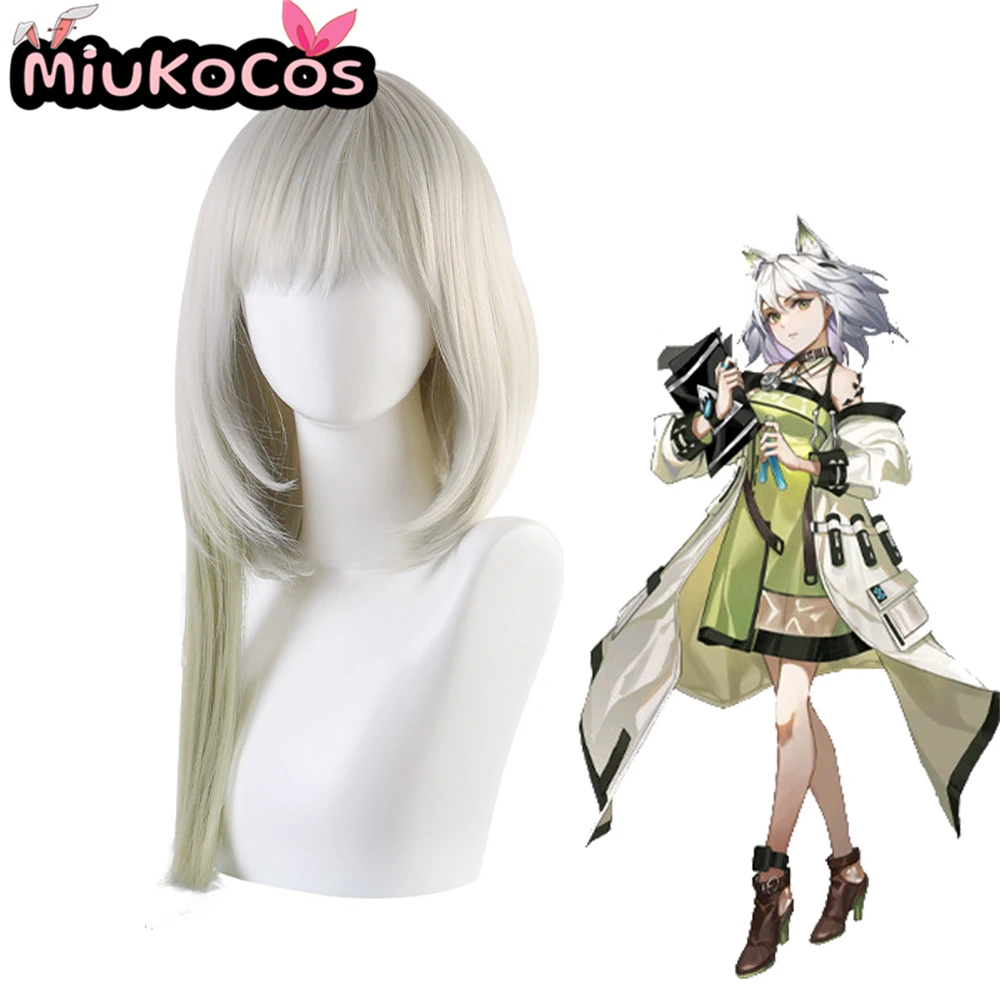 

IN STOCK Kal'tsit Cosplay Wig MiukoCosplay Game Arknights Cosplay