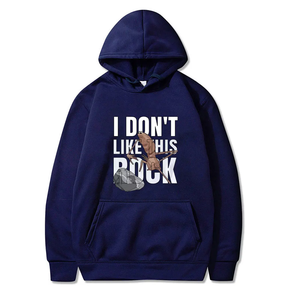 عرض ساخن أنا لا أحب هذا روك هوديي ماركوس الدودة مضحك ميمي البلوز الرجال النساء عادية خمر المتضخم مقنعين البلوز