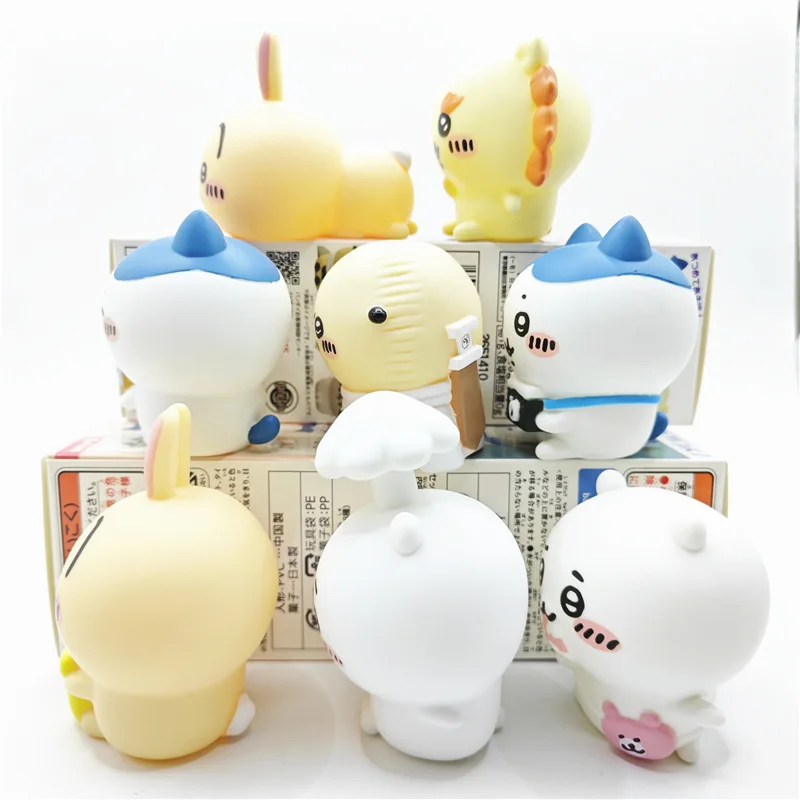1pc random color Mushroom Self-Mocks Bear Blind Box Collectible Cosplay Figurine Parasitic organism series