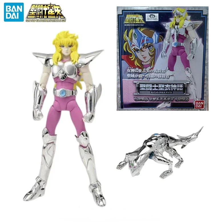 In Stock BANDAI Saint Cloth Mythical Lizard Mist Form Superhero Animation Action Series Figure Model Toy Gift Collection