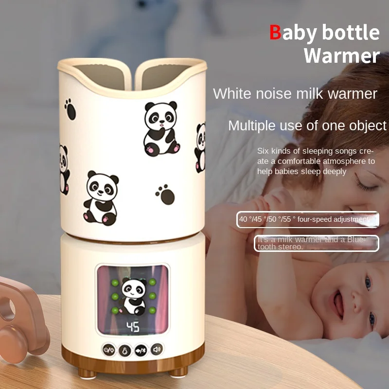 

Подогреватель детских бутылочек с 6 настройками белого шума, регулируемой температурой, цифровым дисплеем, совместимым с несколькими типами бутылочек