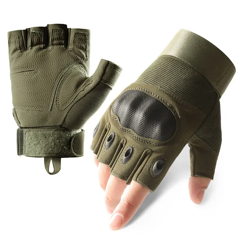Men's Tactical Gloves Training Racing Fishing Cycling Fingerless Accessories Mtb Woman Biker Shooting Gym Mountaineering Gloves