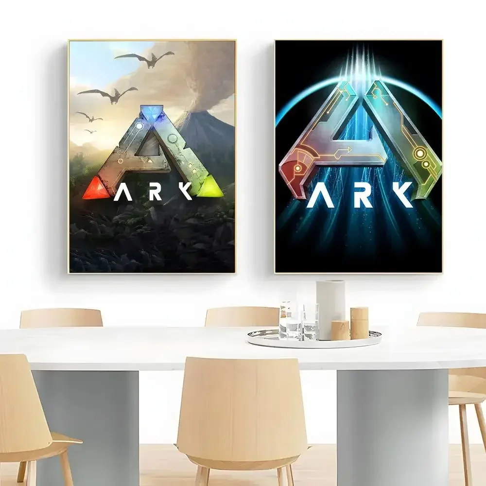 Survival Game A-Ark Survival Evolved Poster Wall Art Print Decorative Mural Home Decor Gift Unframed