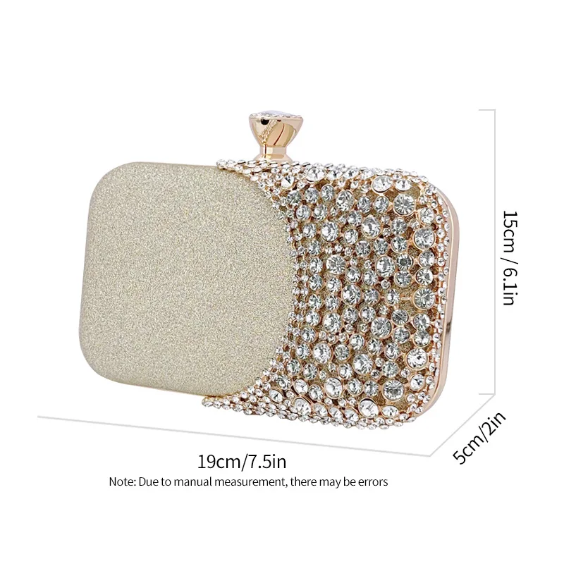 Women Luxury Clutches Party Dinner Bag Girl Dress Banquet Bridesmaids Glitter Handbag Ladies Evening Fashion Purse