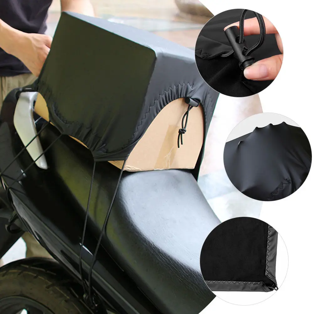 

1Set Waterproof Motorcycle Luggage Cover Elastic Fabric Travel Net Adjustable Hook Cycling Sundries Protector Motorbike