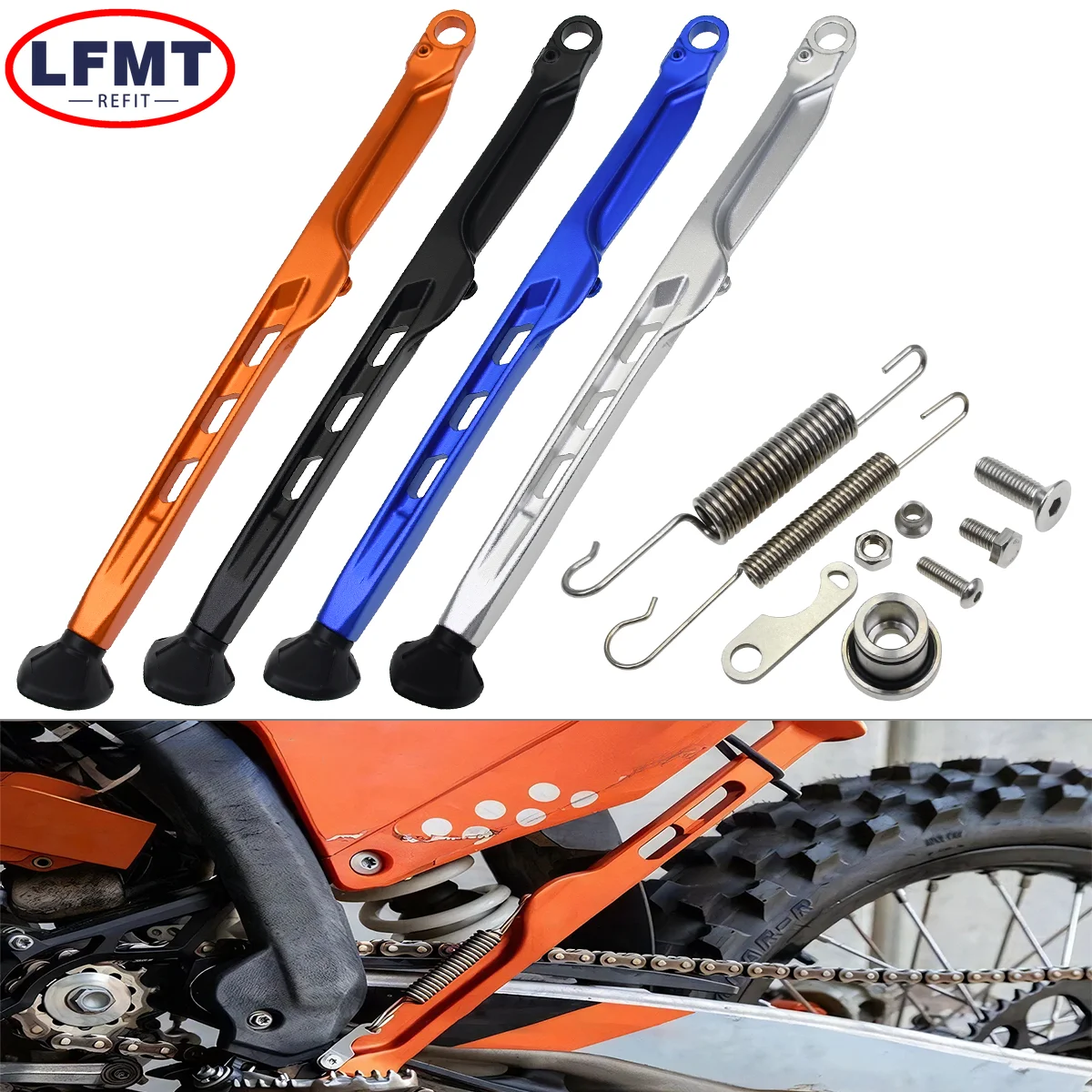 

Motorcycle Parking Side Stand With Spring Kit For KTM XC EXC XCF EXCF CKD Six Days For Husqvarna TE TX FX FE GAS GAS EX EC 2024