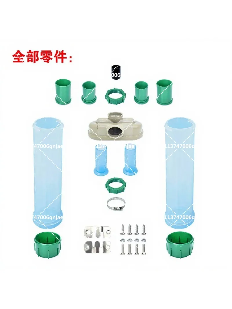 high-efficiency-dual-dust-pipe-cyclone-collector-40t9-for-workshop-air-filtration