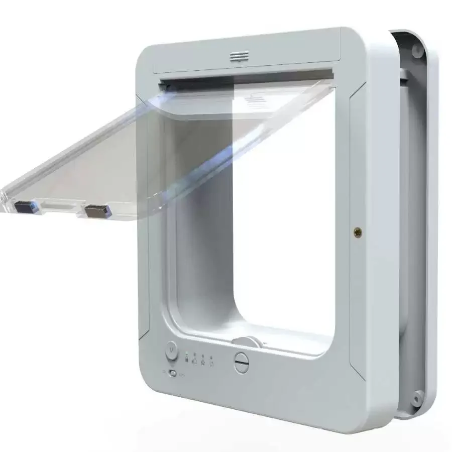Intelligent Controllable Automatic Cat Door, Motion-Controlled Cat and Dog Door, Size 298*263mm