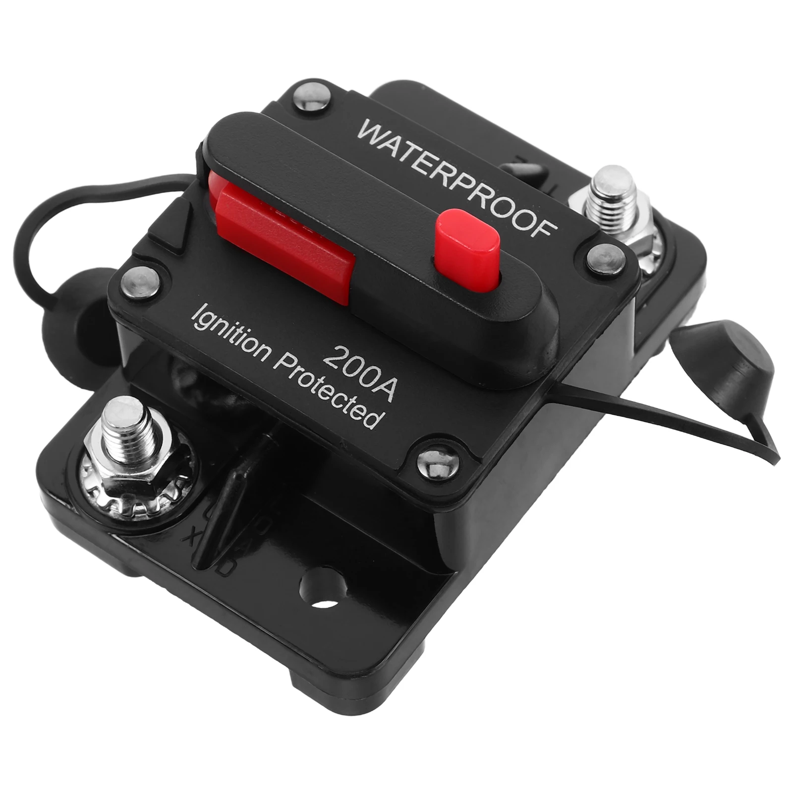 

Resettable 200A Automotive Thermal Overload Protection Electrical For Car Marine Rv Systems Manual Reset Switch Power Circuit