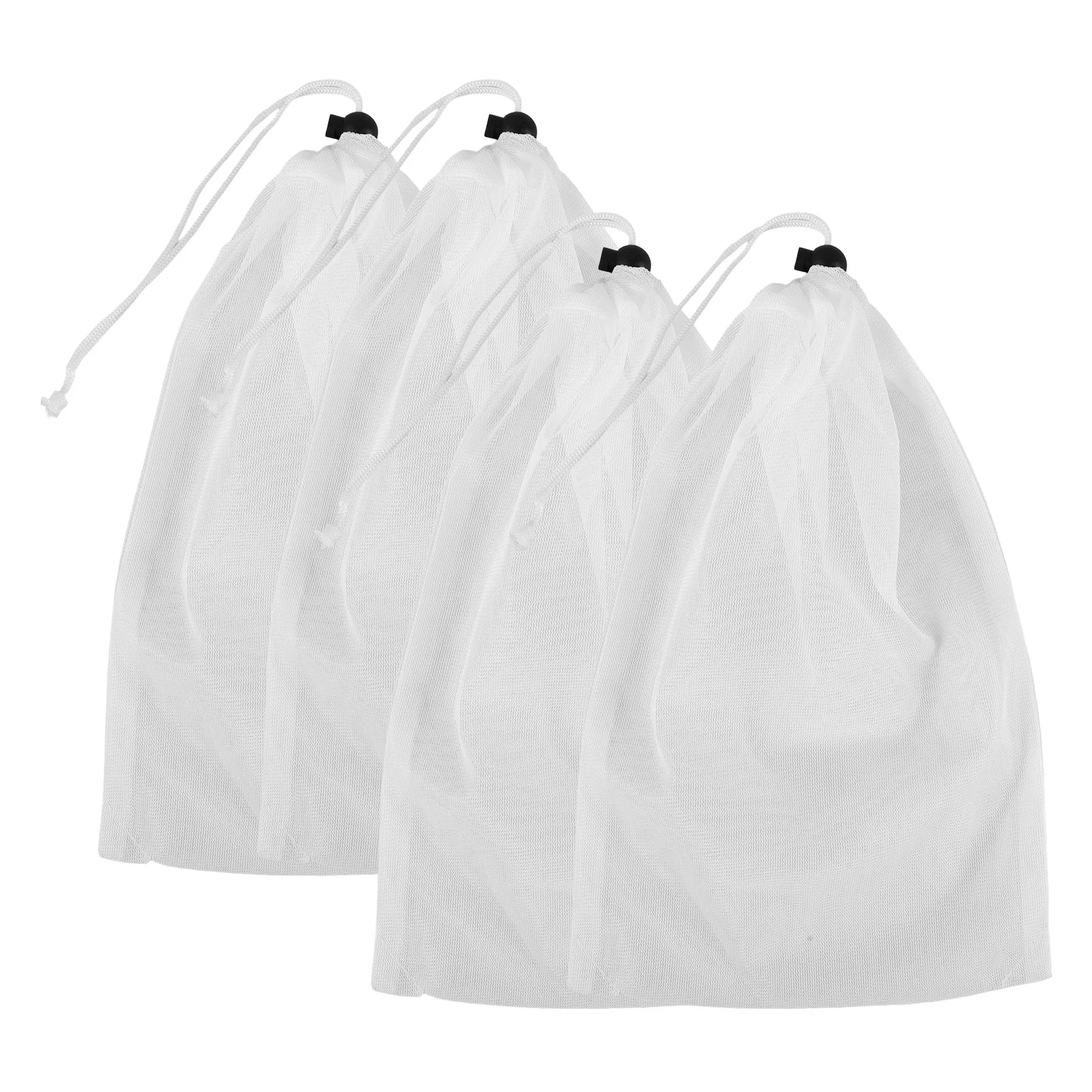 4 قطعة تجمع فراغ استبدال شبكة حقيبة مقشدة الجوارب مجموعة لداخل حمامات السباحة فوق الأرض ورقة الحطام تصفية صافي حمام سباحة #2