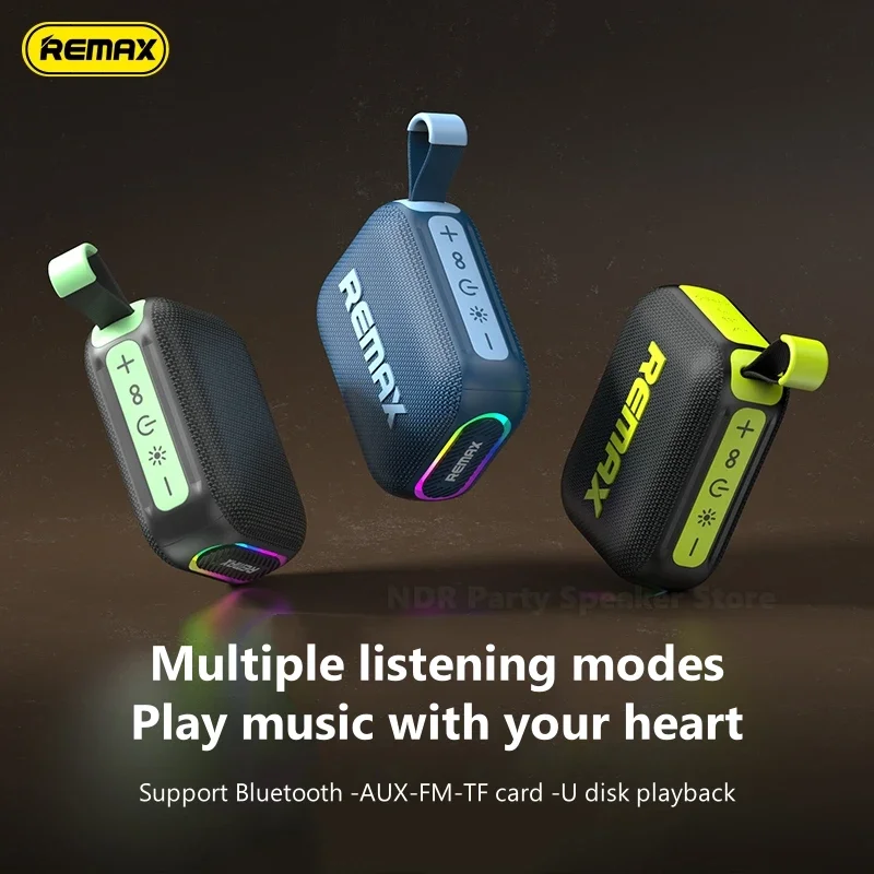 Mini Portable Speakers Bluetooth Wireless Subwoofer Outdoor IP67 Waterproof Dustproof Powerful Extra Loud Volume with Rich Bass