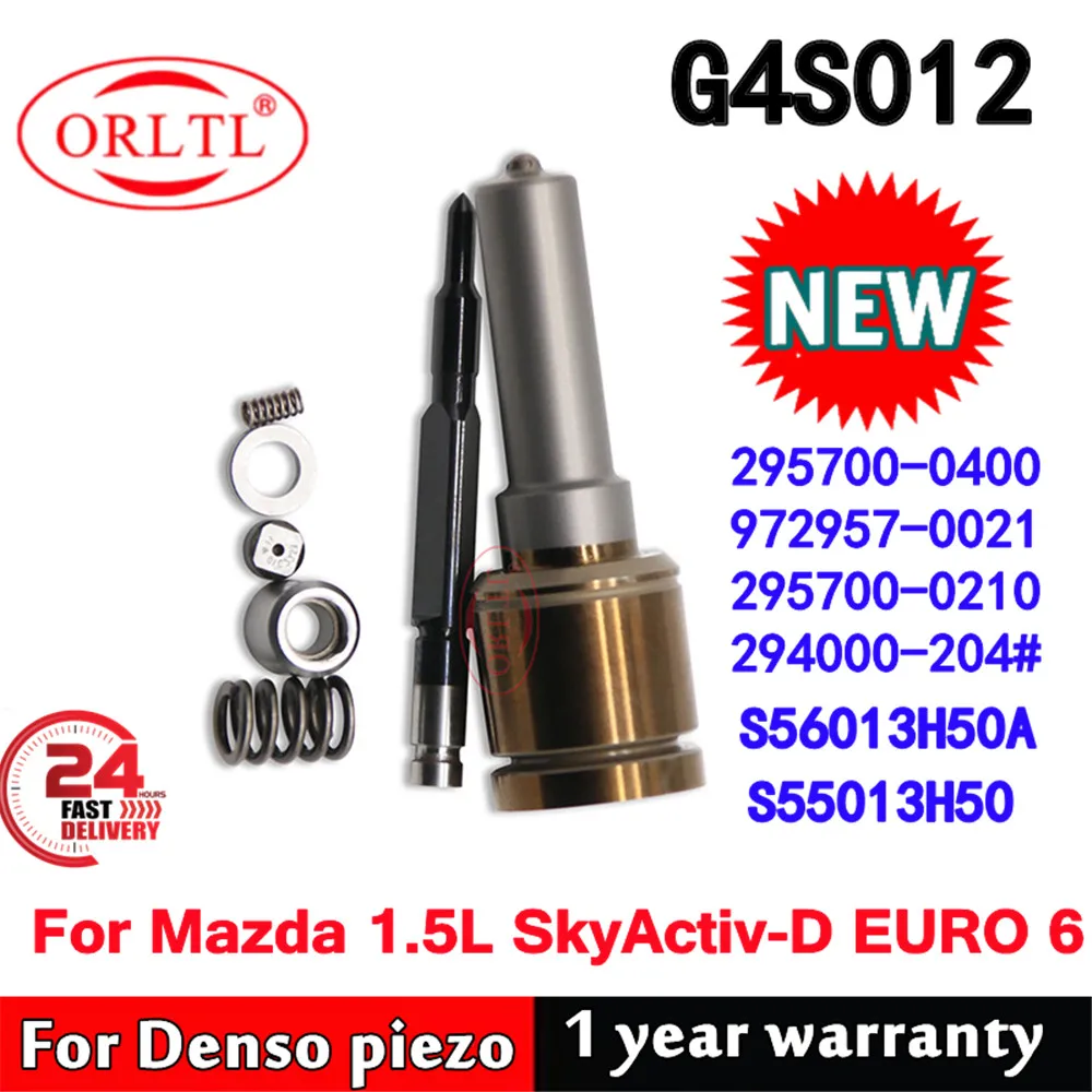 

G4S012 Diesel Fuel Injector Nozzle 295700-0400 295700-0210 294000-2040 295700-0400 295700-0210 S560-13H50 S560-13H50A For Mazda