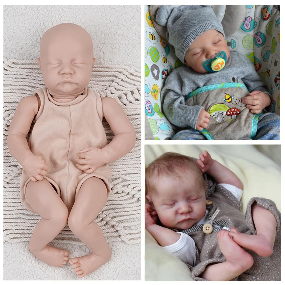 Levi Blank Reborn Kit Vinyl Unpainted Unfinished Blank Reborn Doll Parts DIY Blank Kits DIY Blank Reborn Kit