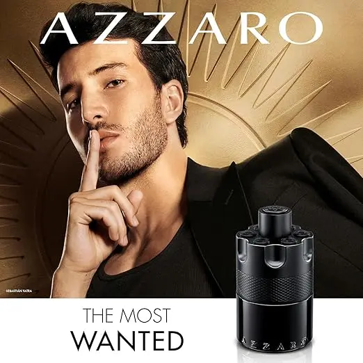 Azzaro The Most Wanted Eau De Parfum Intense Woody Seductive Mens Cologne Persistence Arabian Women's Perfume Pheromone Natural view 4