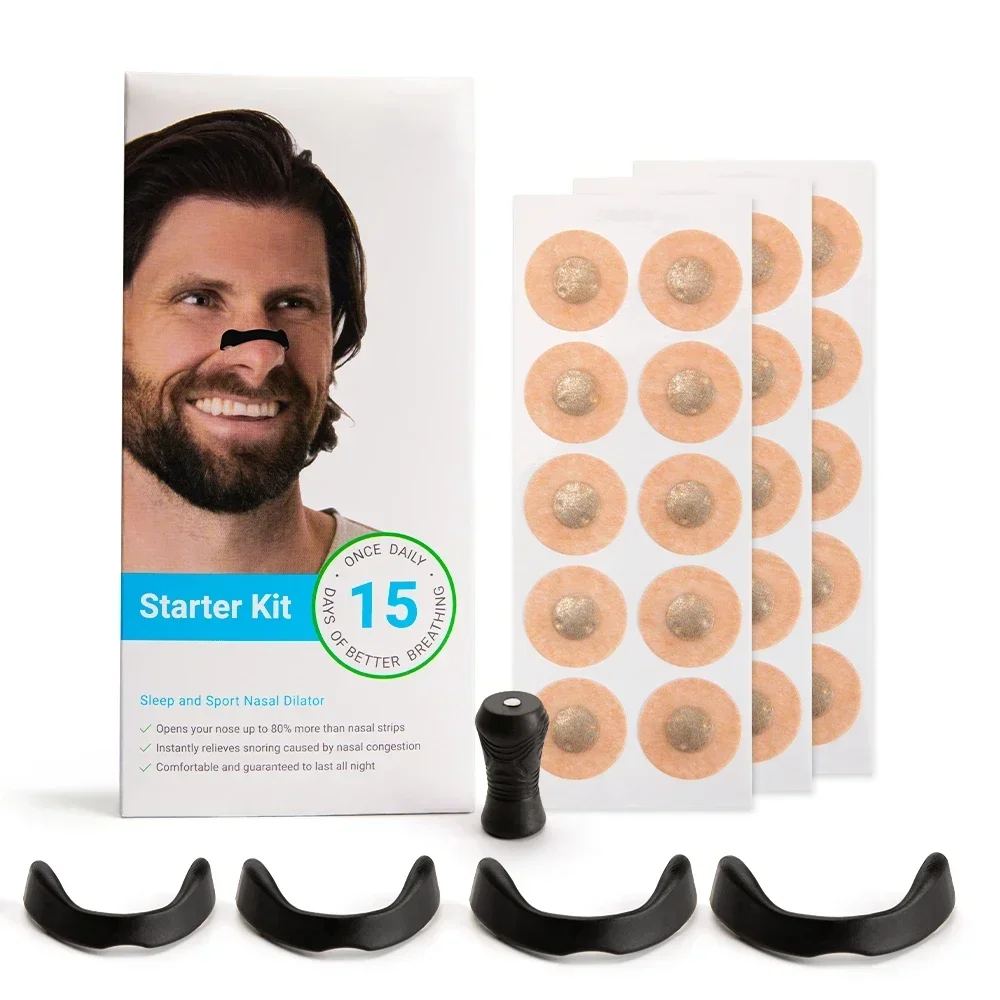 

Sport Nasal Dilator Sleep Nasal Breathing Dilators Starter Kit Nose Breathe Strips Magnetic Nasal Strips Reduce Snoring