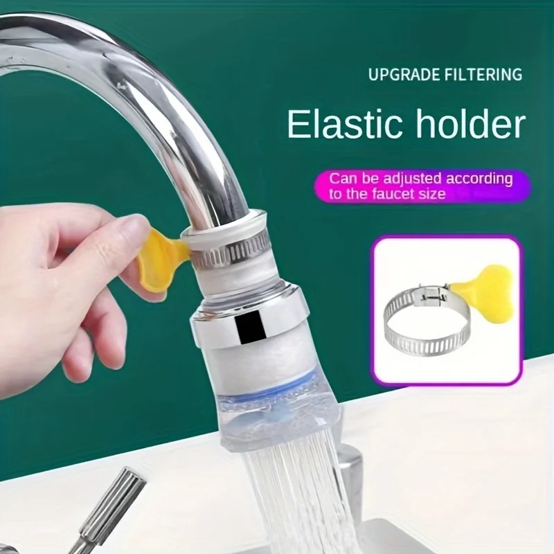 1pc Universal Interface Faucet Mount Filters Faucet Water Filter Purifier Kitchen Tap Filtration For Kitchen Bathroom view 5