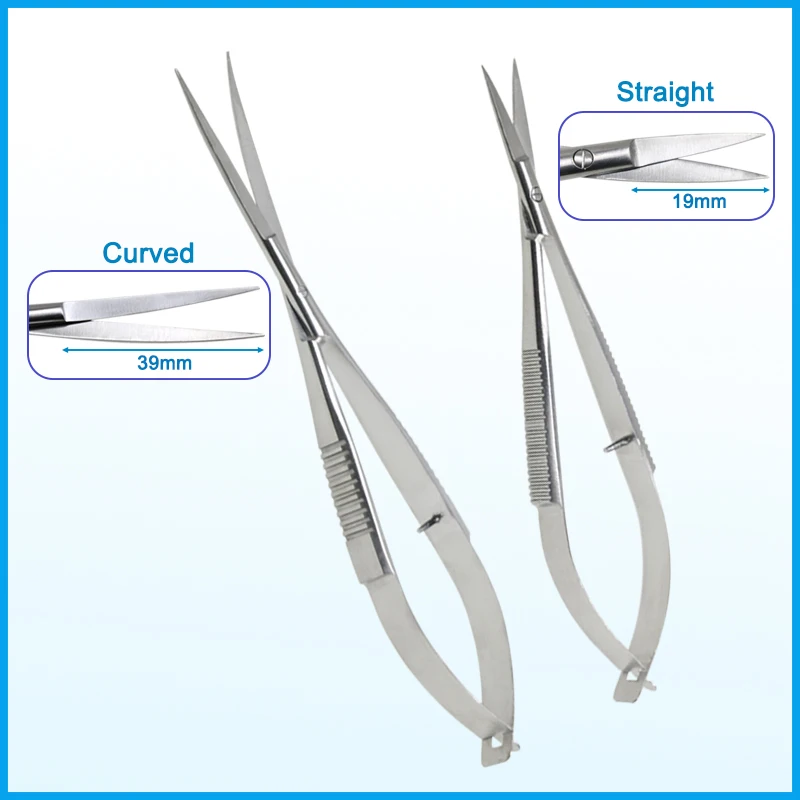 

Orthopedic Tissue Cutting Scissors Micro Scissors Straight/Curved Microsurgical Instrument Orthopedics Pet