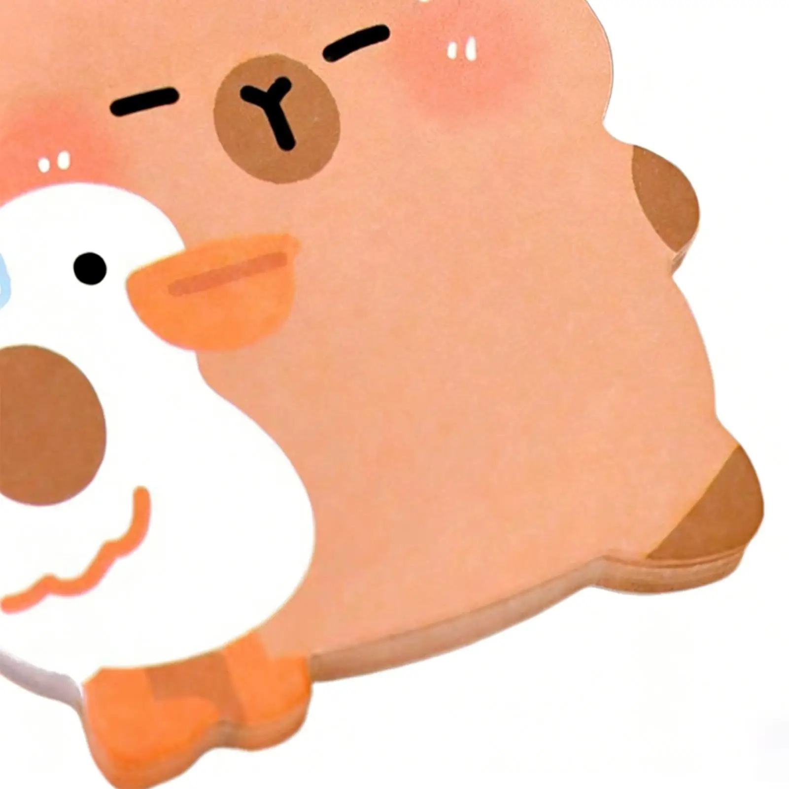 

Милые липкие заметки, 60 листов/книга, забавные мультяшные вкладки с капибарой, липкие заметки, милые для офиса, дома, школы, учителя, Рождества, дня рождения