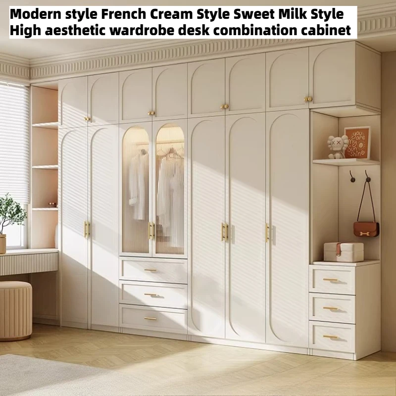 Bedroom Storage Wardrobe Closet For Clothes Organizer Shelves Wooden Wardrobes Comforter Dressing Rooms House Home Furniture