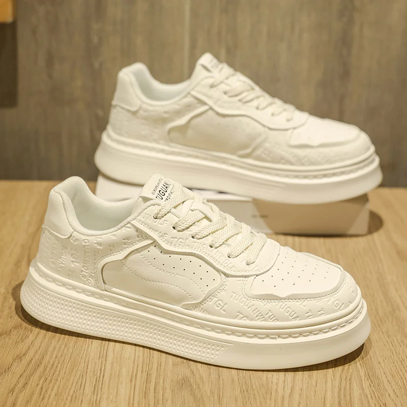 

Vintage Washed Blue High-Street American Denim Casual Vulcanized Sneakers - Summer Breathable Canvas Low-Tops with Chunky Soles