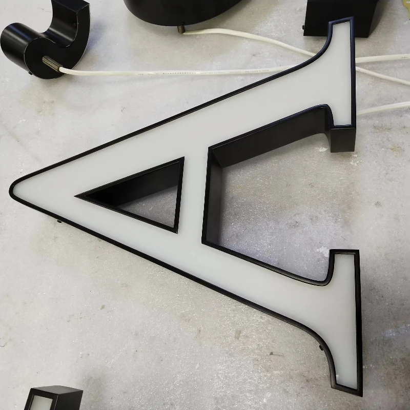 Acrylic Light Emitting Diode Lighting Channel Letter Logo Electronic Electronic Logo Products