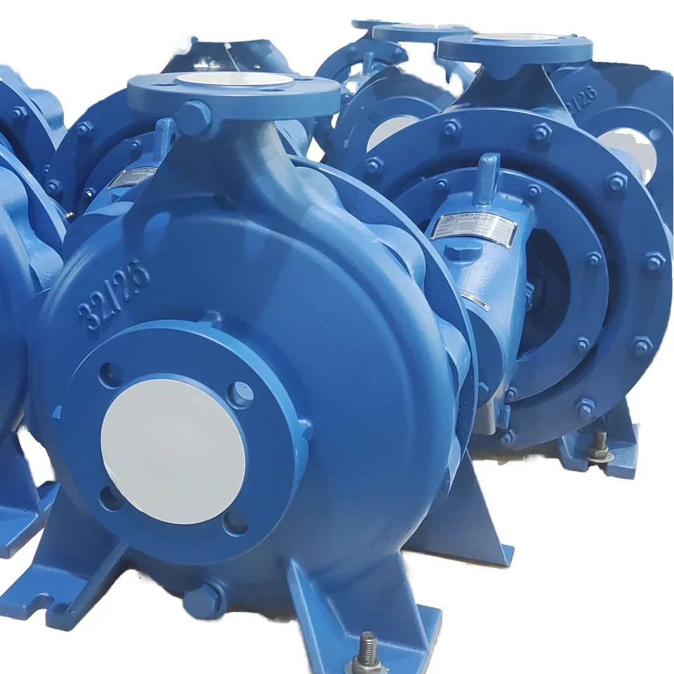 High-Efficiency End-Suction Centrifugal Pump ISO 2858 Standard Factory Price Water Pump