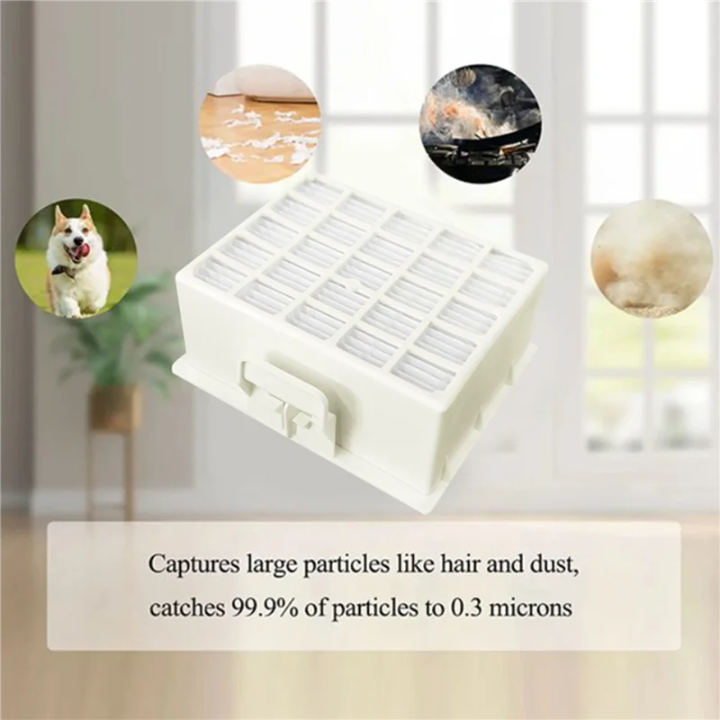 A44T 2 قطعة فلتر HEPA ل BGL32235 BGL3223501 WBBZ156H GL-40 GL-10 00576833 ملحقات المكنسة الكهربائية جزء