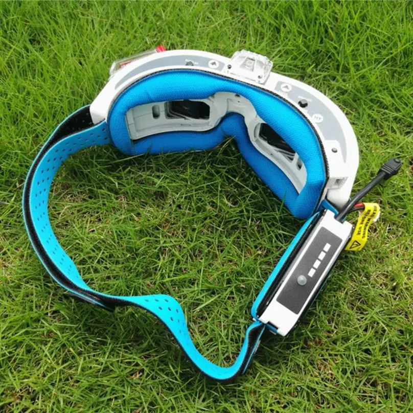 Für EV200D Für Fatshark HD2 HD3 HDO FS-HVD FPV Brille Panel Magie Schwamm Augen Maske Pad Frontplatte Lycra Stoff Schwamm dichtung