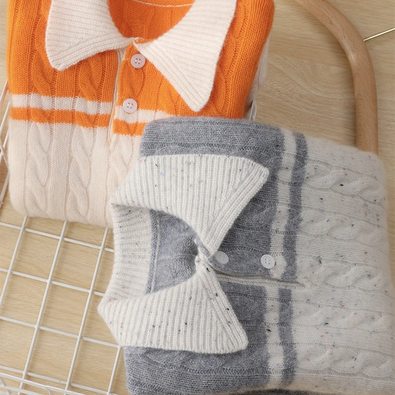 الفتيان 100% رداء علوي من الصوف الشتاء سماكة المراهقين الأطفال معطف شتاء الفتيات بدوره إلى أسفل طوق سترة الاطفال المرقعة سترة #3