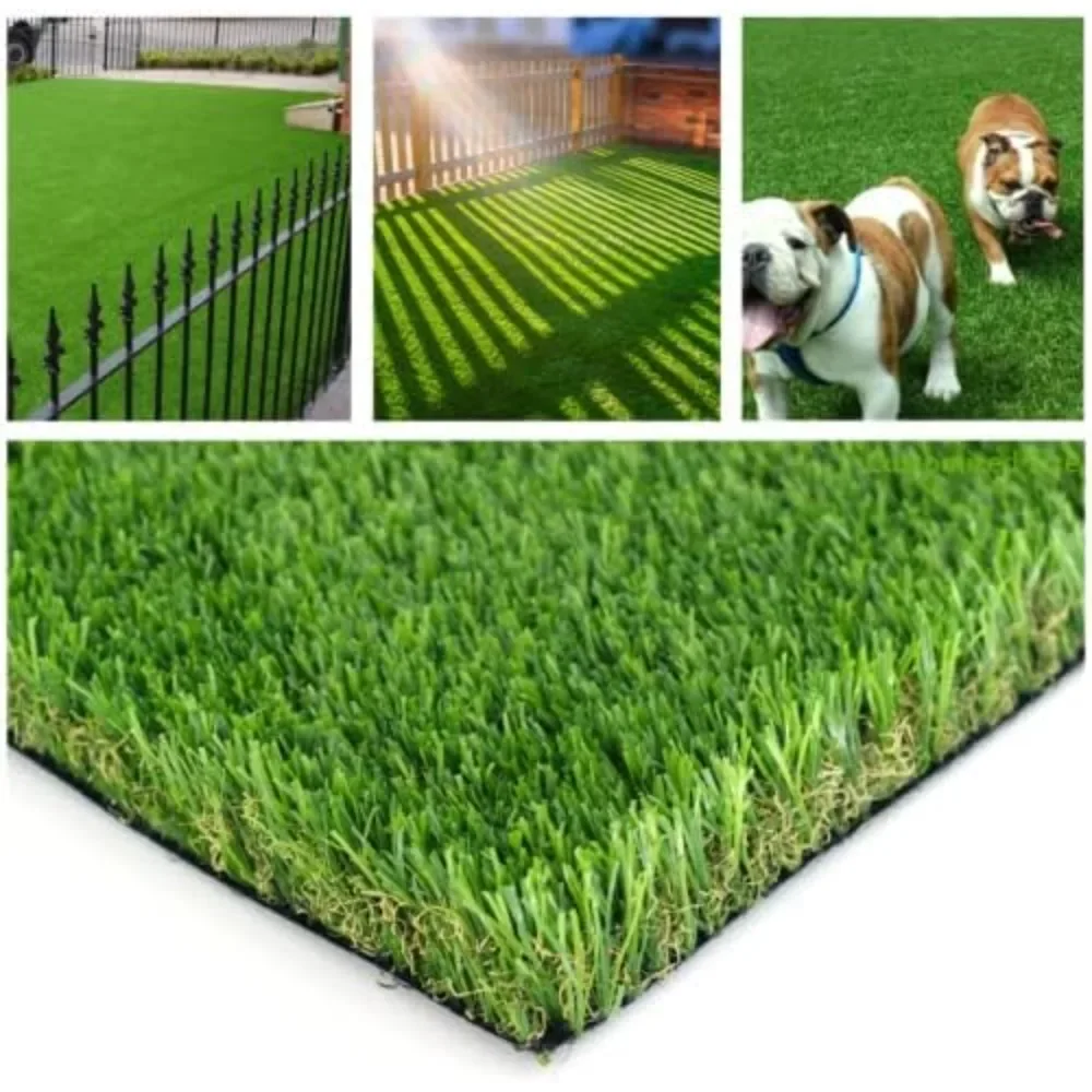 

Customized size artificial lawn 3FTX10FT (30 square feet) - Garden lawn balcony thick fake grass pet mat