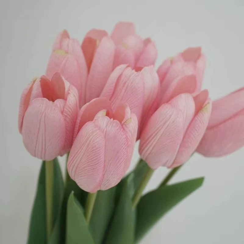 

Artificial Flower Moisturizing touch tulip artificial flowers, faux flower arrangement for living room, bouquet for photo shoots