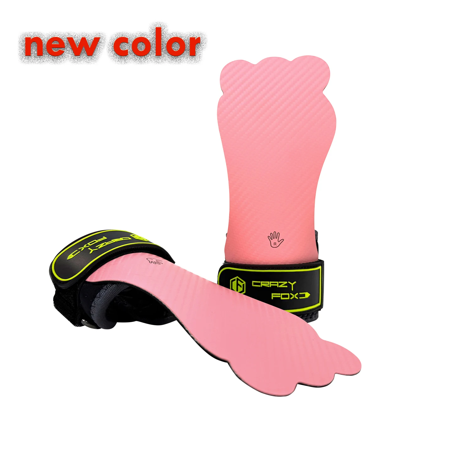 Crazy Fox  Hand Grips Colorful Magnesium Free Calleras Durable Anti-Slip for Weightlifting Pull Up Cross Training Gymnas view 4
