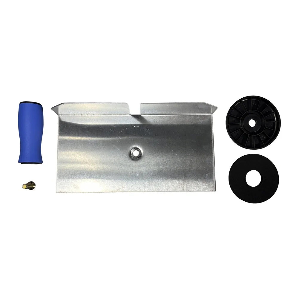 Aluminum Grouting Tool with Plastic Handle for Wall Tiles Plaster Application 33 20 10cm Ergonomic Non Slip Grip